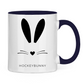 Tasse zweifarbig HOCKEYBUNNY
