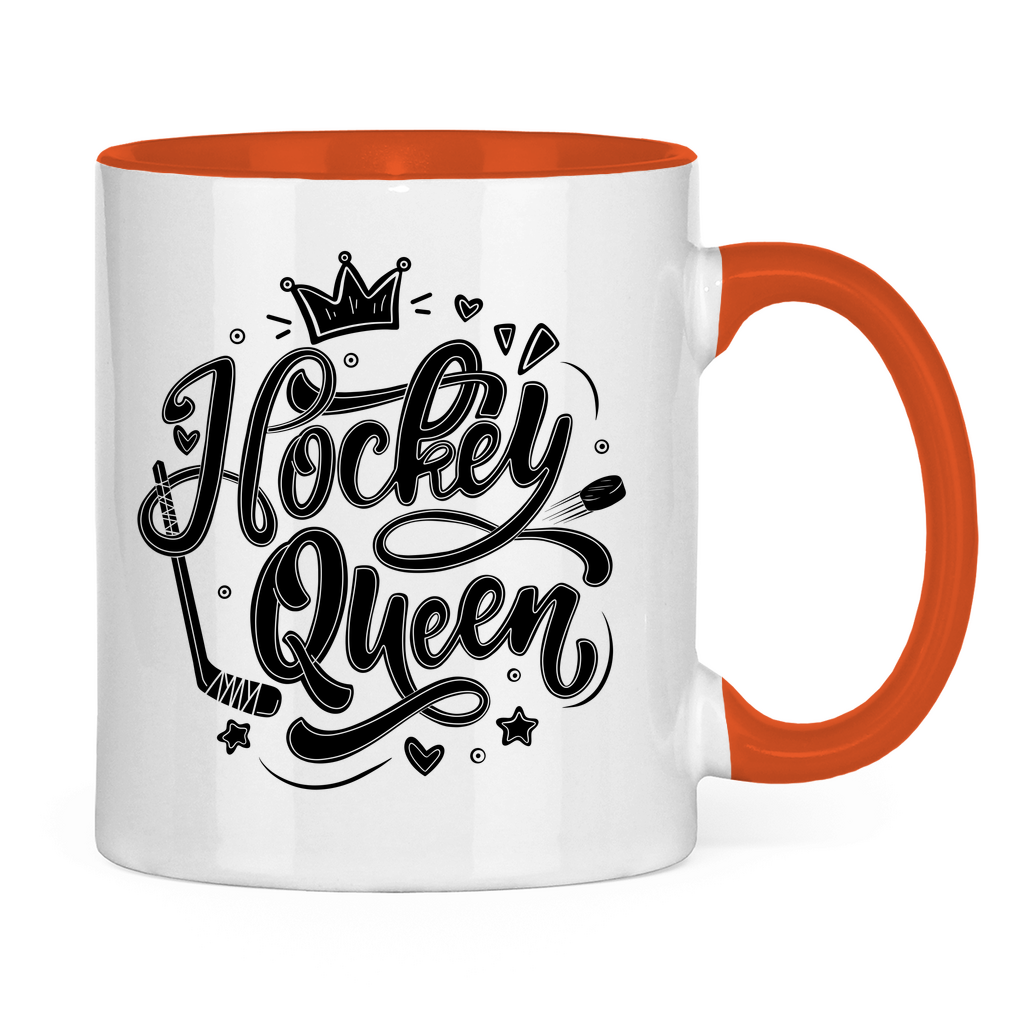 Tasse zweifarbig HOCKEYQUEEN II