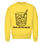 Unisex Sweatshirt  PUCK ON THE ROCKS