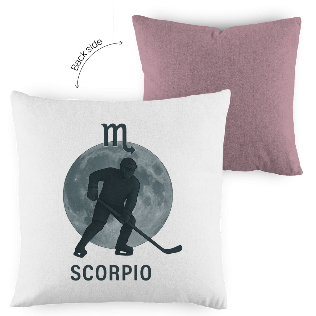 Kopfkissen zweifarbig STERNZEICHEN SCORPIO / SKORPION