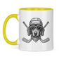 Tasse zweifarbig COOL HOCKEYDOG