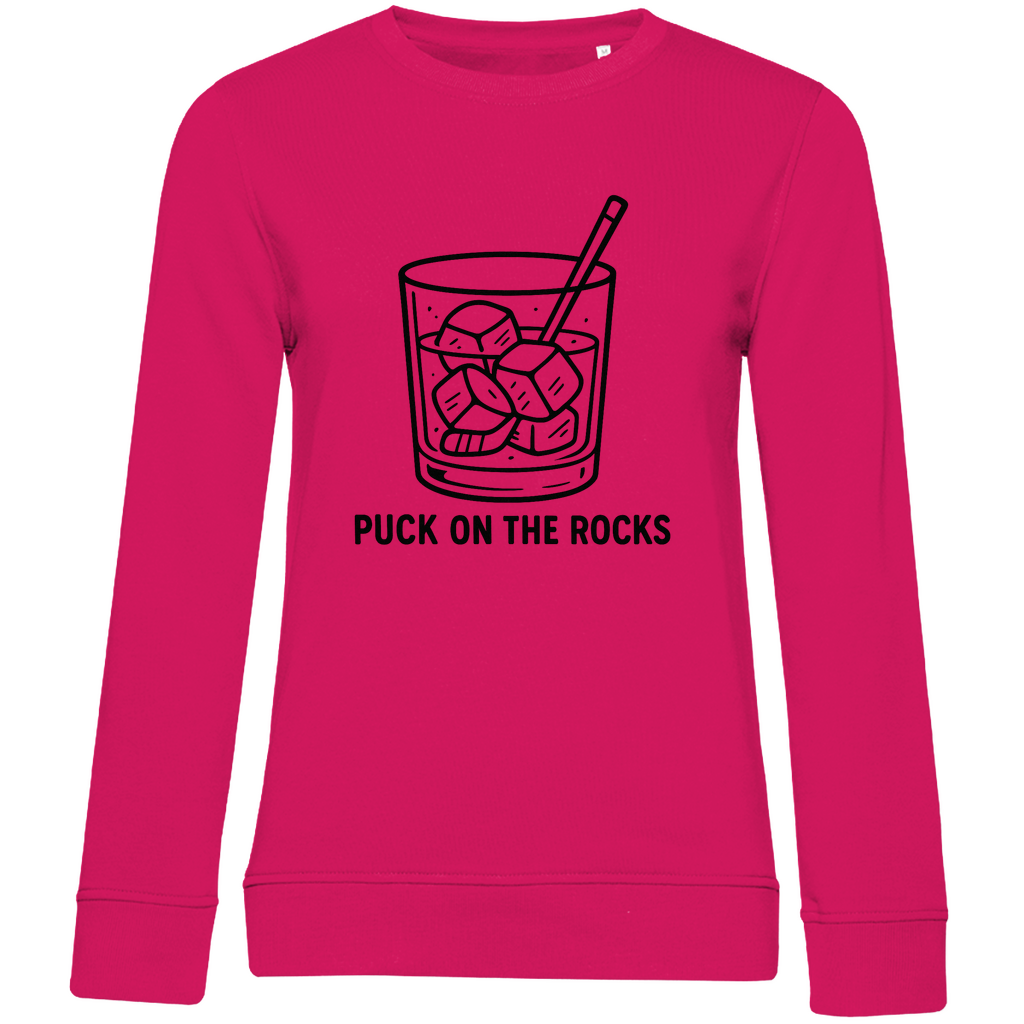 Ladies Sweatshirt PUCK ON THE ROCKS