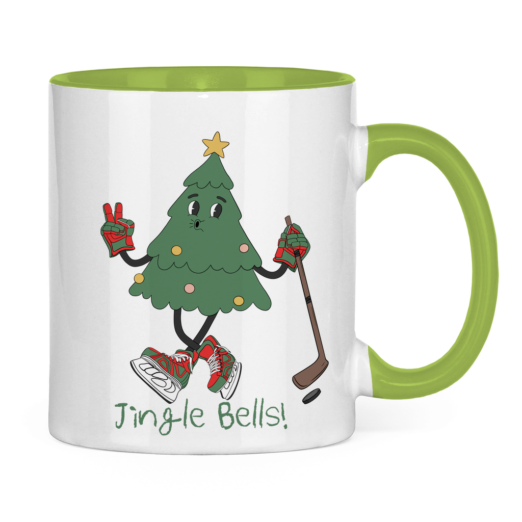 Tasse zweifarbig JINGLE BELLS