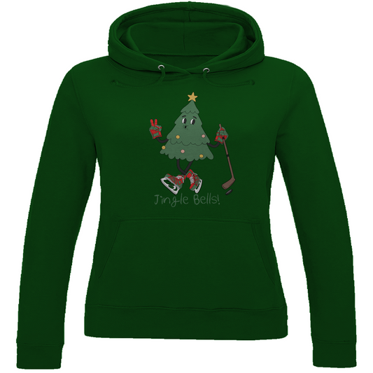 Ladies Hoodie JINGLE BELLS