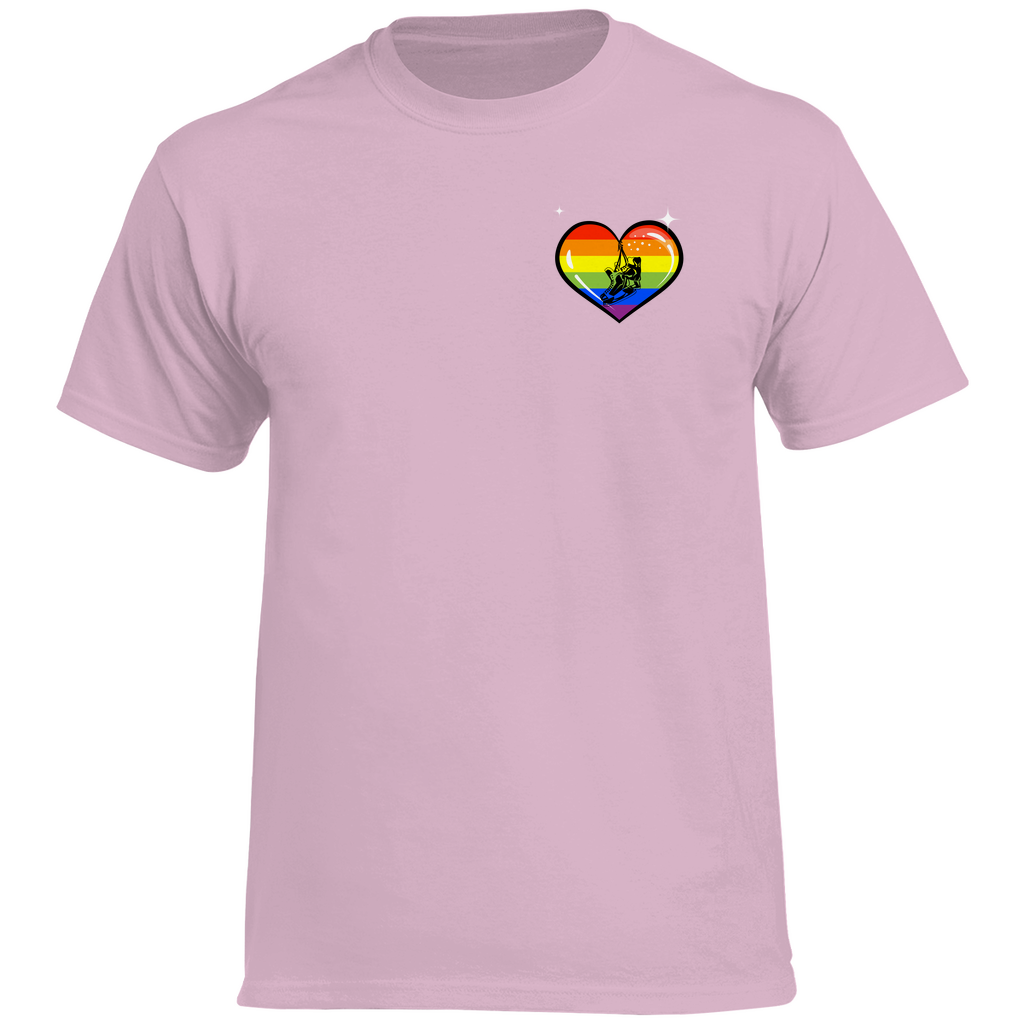 T-Shirt RAINBOW SKATE HEART