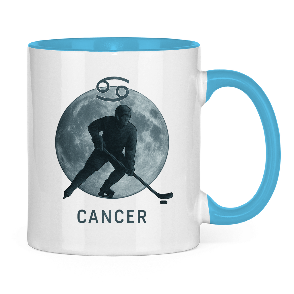 Tasse zweifarbig STERNZEICHEN CANCER / KREBS