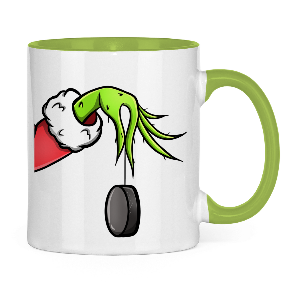 Tasse zweifarbig GRINCH HAND