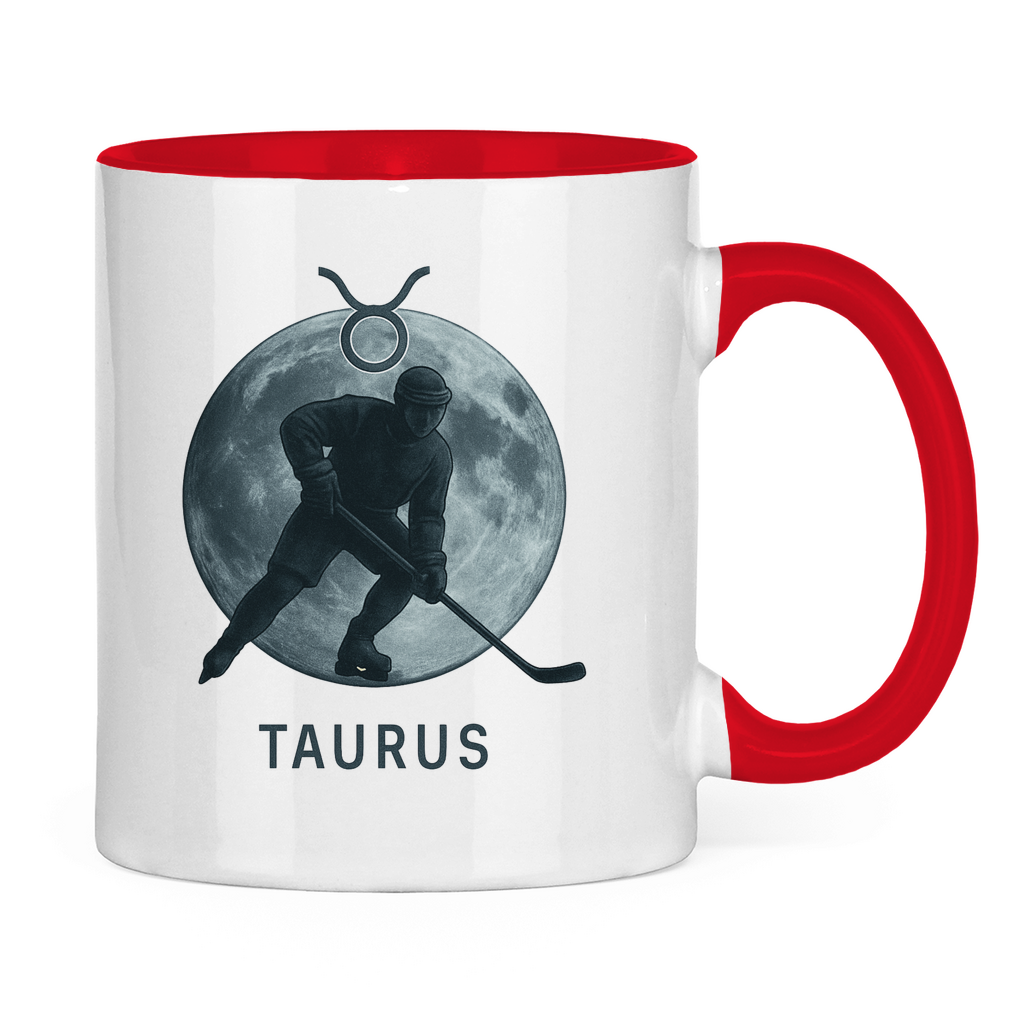 Tasse zweifarbig STERNZEICHEN TAURUS / STIER