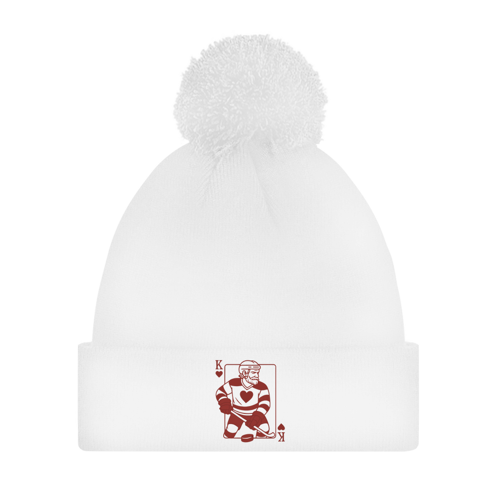Bommelmütze HOCKEY HERZKÖNIG