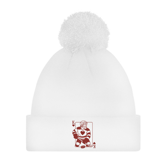 Bommelmütze HOCKEY HERZKÖNIG