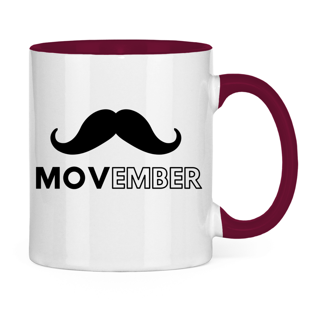 Tasse zweifarbig MOVEMBER