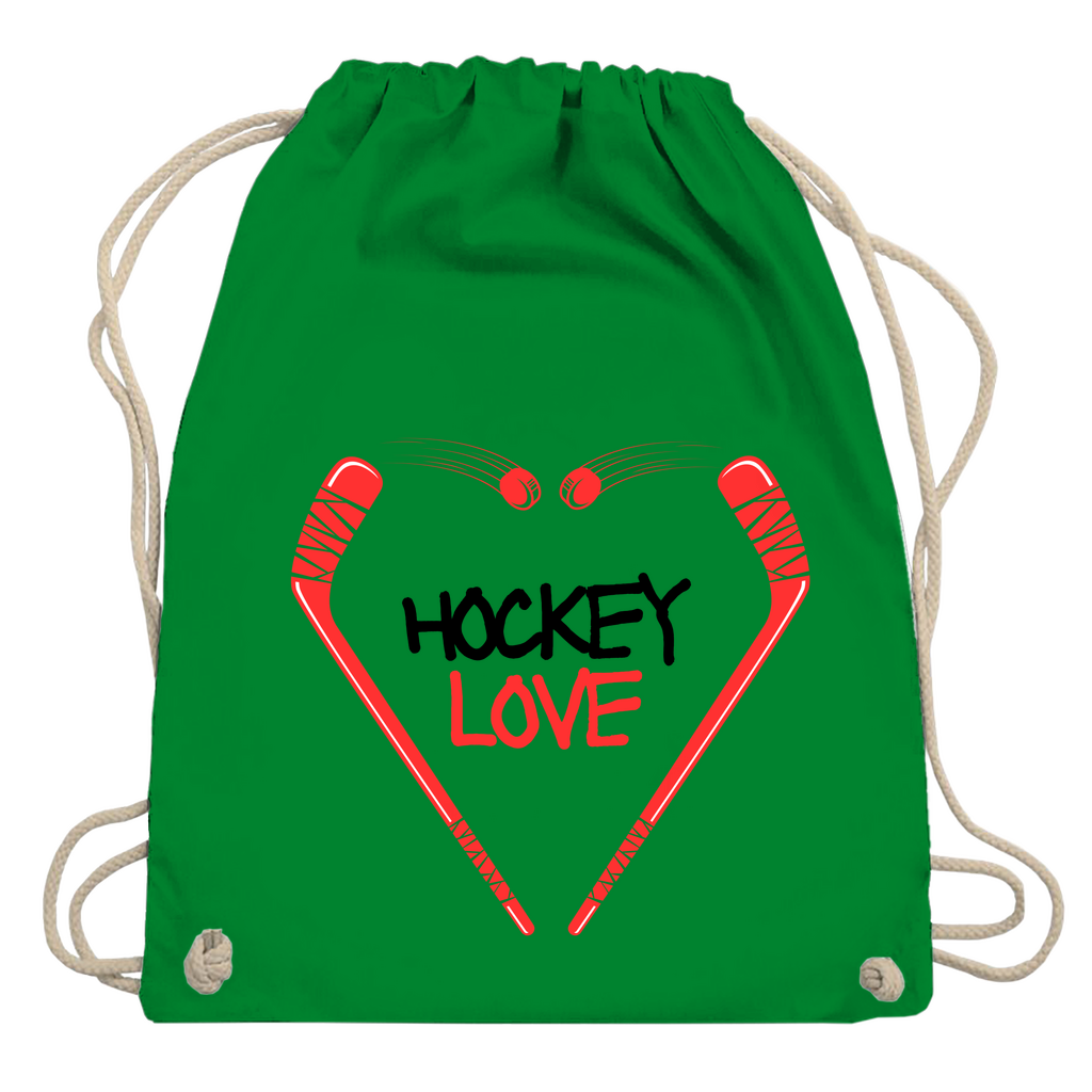 Turnbeutel HOCKEYLOVE STICKHEART