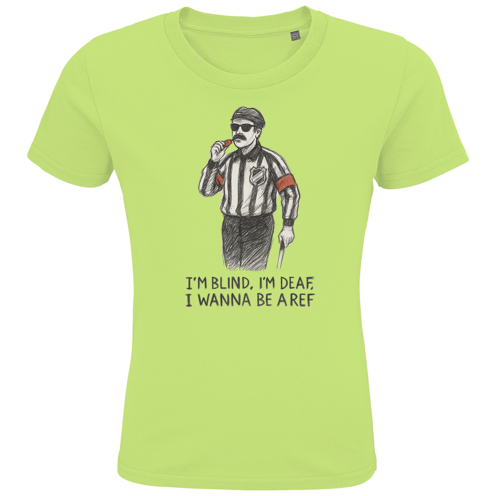 Kids T-Shirt WANNA BE A REF