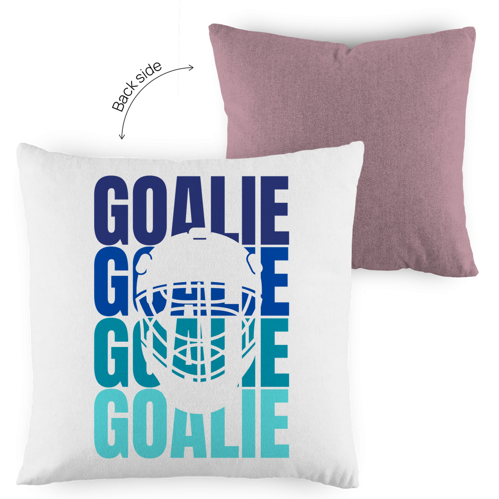 Kopfkissen zweifarbig GOALIE MASKE