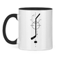Tasse zweifarbig HOCKEYSTICK MODERN