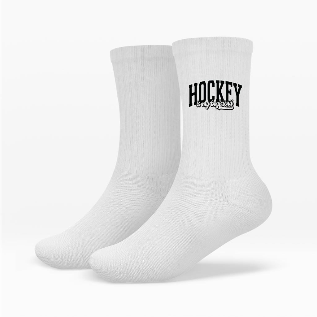 Socken HOCKEY IS MY BOYFRIEND