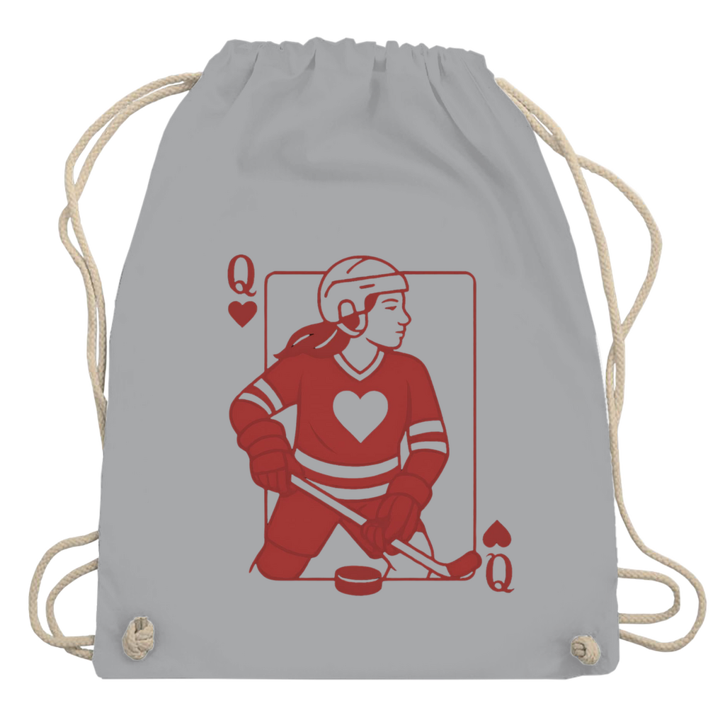Turnbeutel HOCKEY HERZKÖNIGIN