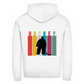 Unisex Zipper COLOURFUL HOCKEY GOALIE (back)