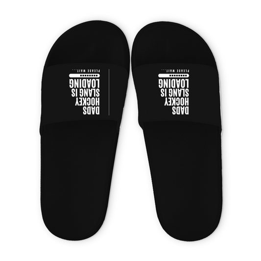 Badelatschen HOCKEYDADS SLOGAN