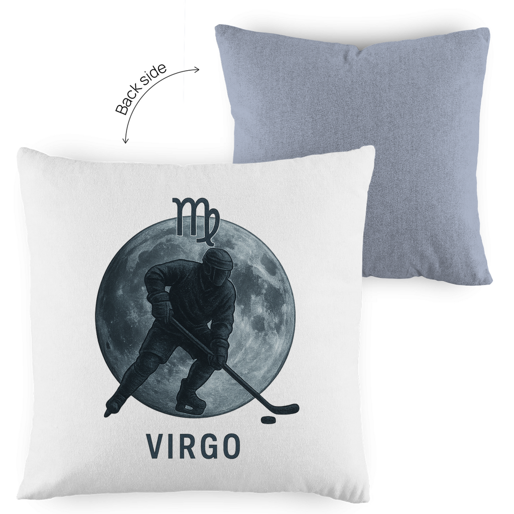 Kopfkissen zweifarbig STERNZEICHEN VIRGO / JUNGFRAU