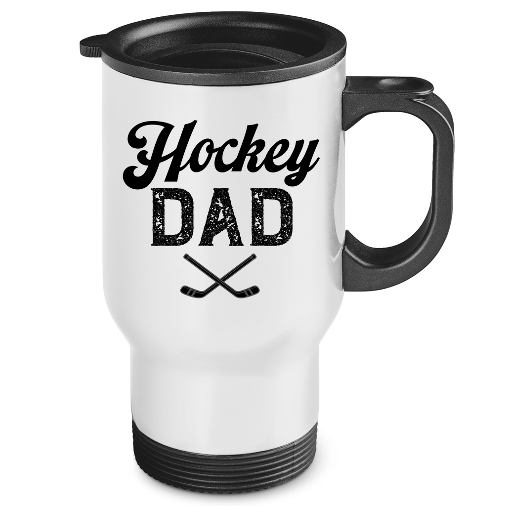 Edelstahl-Thermobecher HOCKEYDAD