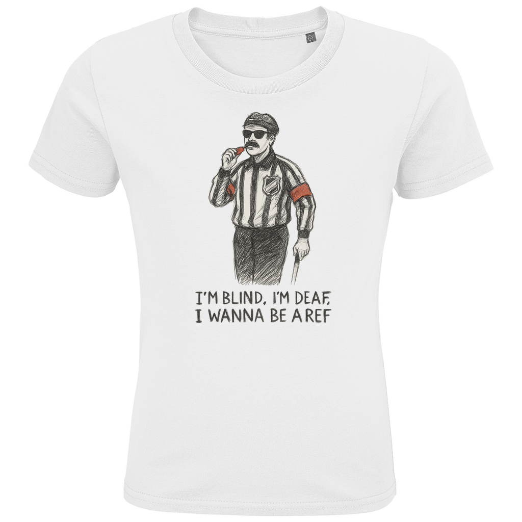 Kids T-Shirt WANNA BE A REF