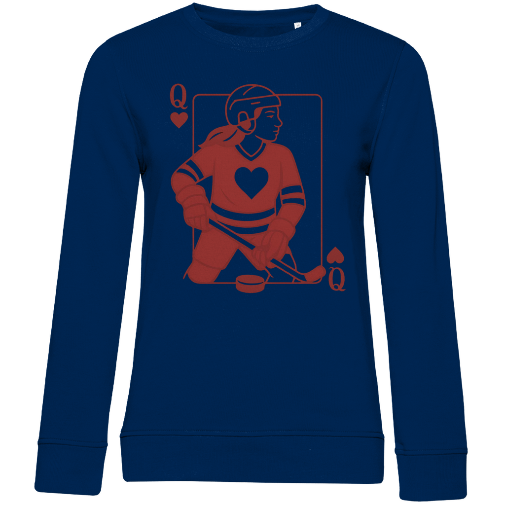 Ladies Sweatshirt  HOCKEY HERZKÖNIGIN