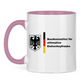 Tasse zweifarbig BUNDESINSTITUT HOCKEYFREAKS