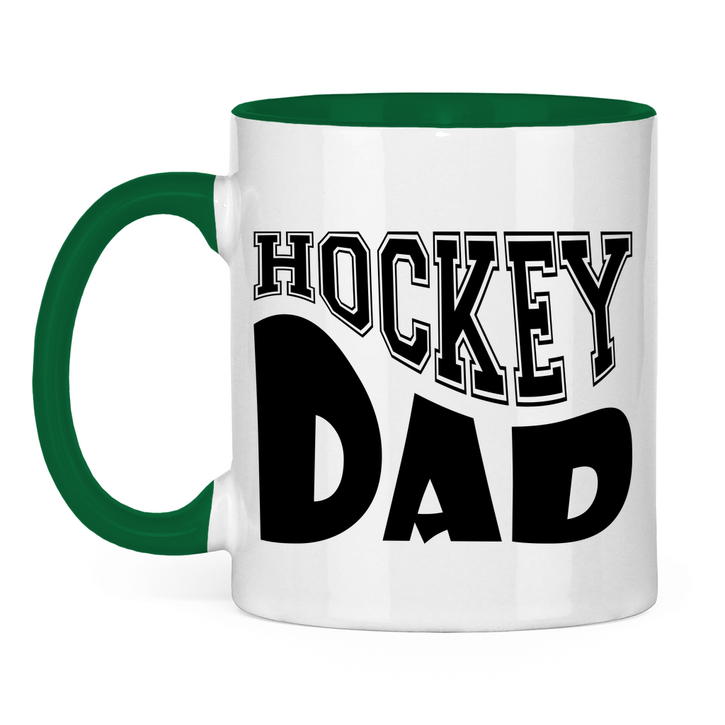 Tasse zweifarbig HOCKEYDAD WAVE