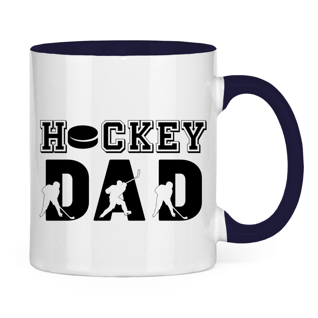 Tasse zweifarbig HOCKEYDAD SPIELER