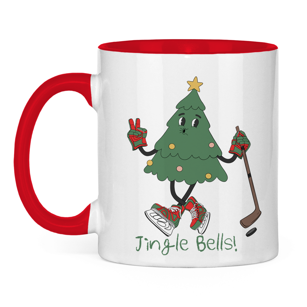 Tasse zweifarbig JINGLE BELLS