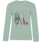 Ladies Sweatshirt  SKATES & HEELS