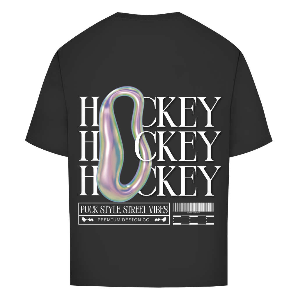 Oversize T-Shirt HOCKEY MODERN (back)
