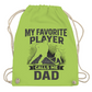 Turnbeutel HOCKEYDAD FAVORITE PLAYER