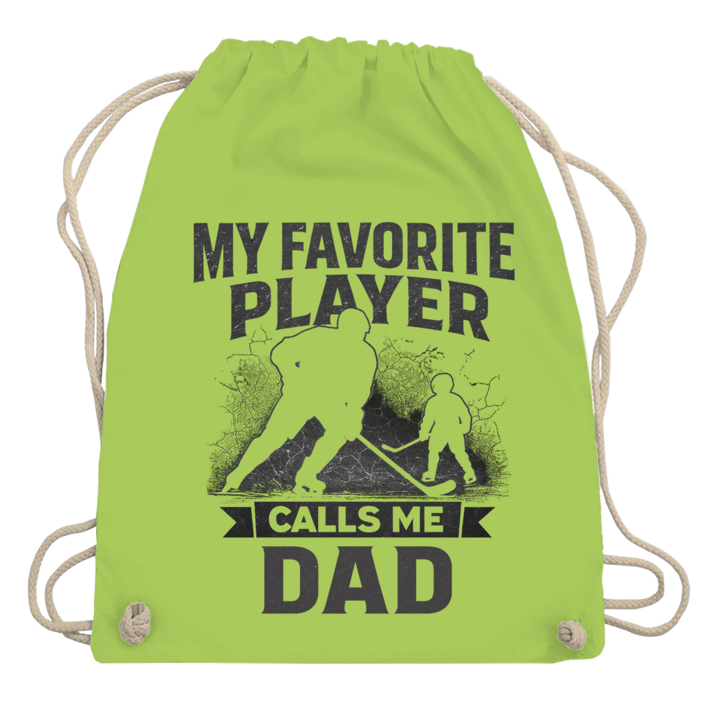 Turnbeutel HOCKEYDAD FAVORITE PLAYER