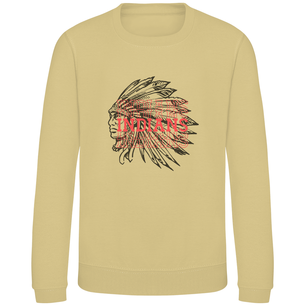 Kids Sweatshirt INDIANS HEAD