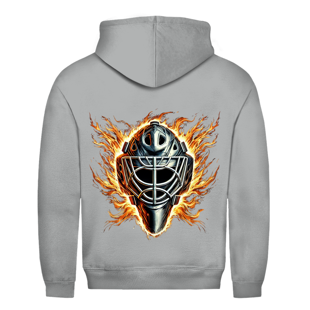 Unisex Hoodie BURNING MASK (front&back)
