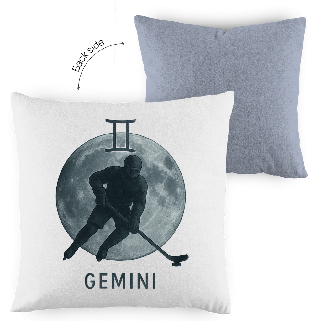Kopfkissen zweifarbig STERNZEICHEN GEMINI / ZWILLING