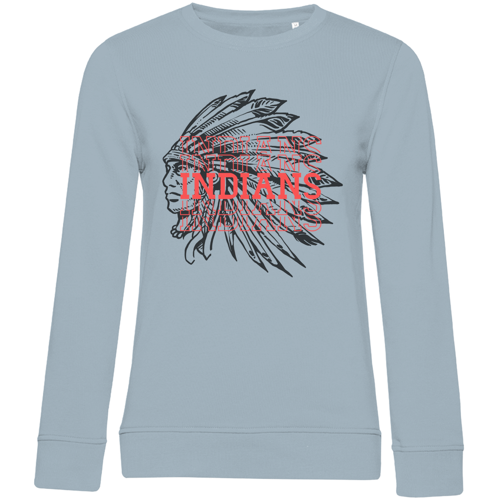 Ladies Sweatshirt INDIANS HEAD