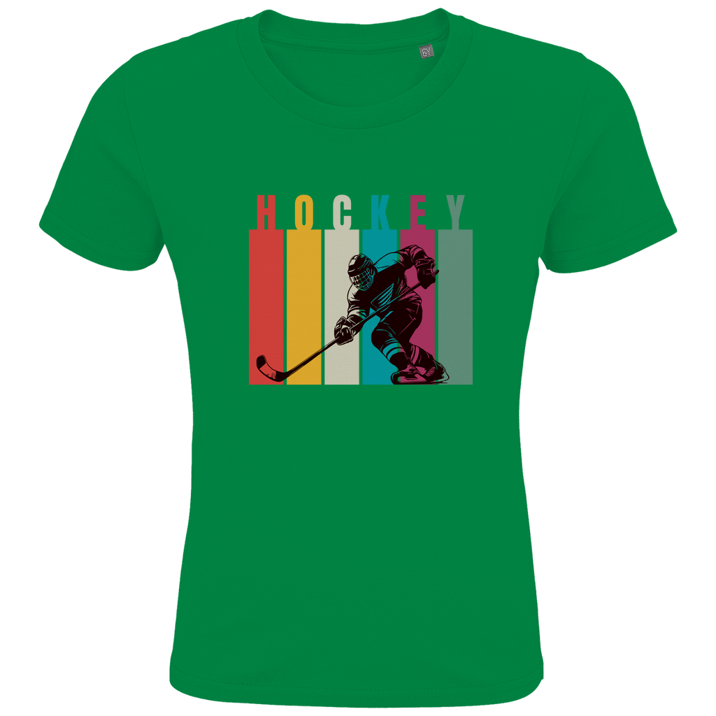 Kids T-Shirt COLOURFUL HOCKEYPLAYER