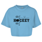 Ladies Crop Top HOCKEY MOM HEART
