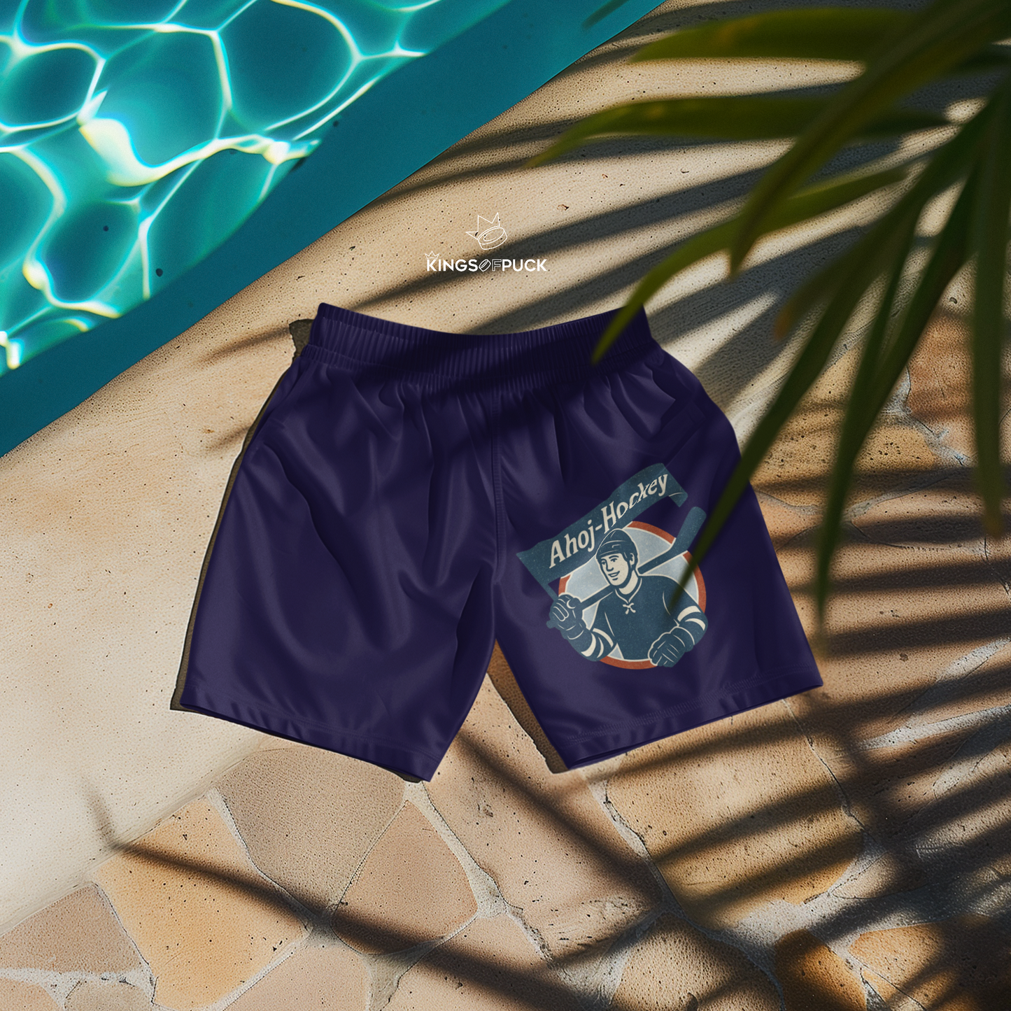 Badehose AHOJ-HOCKEY VINTAGE