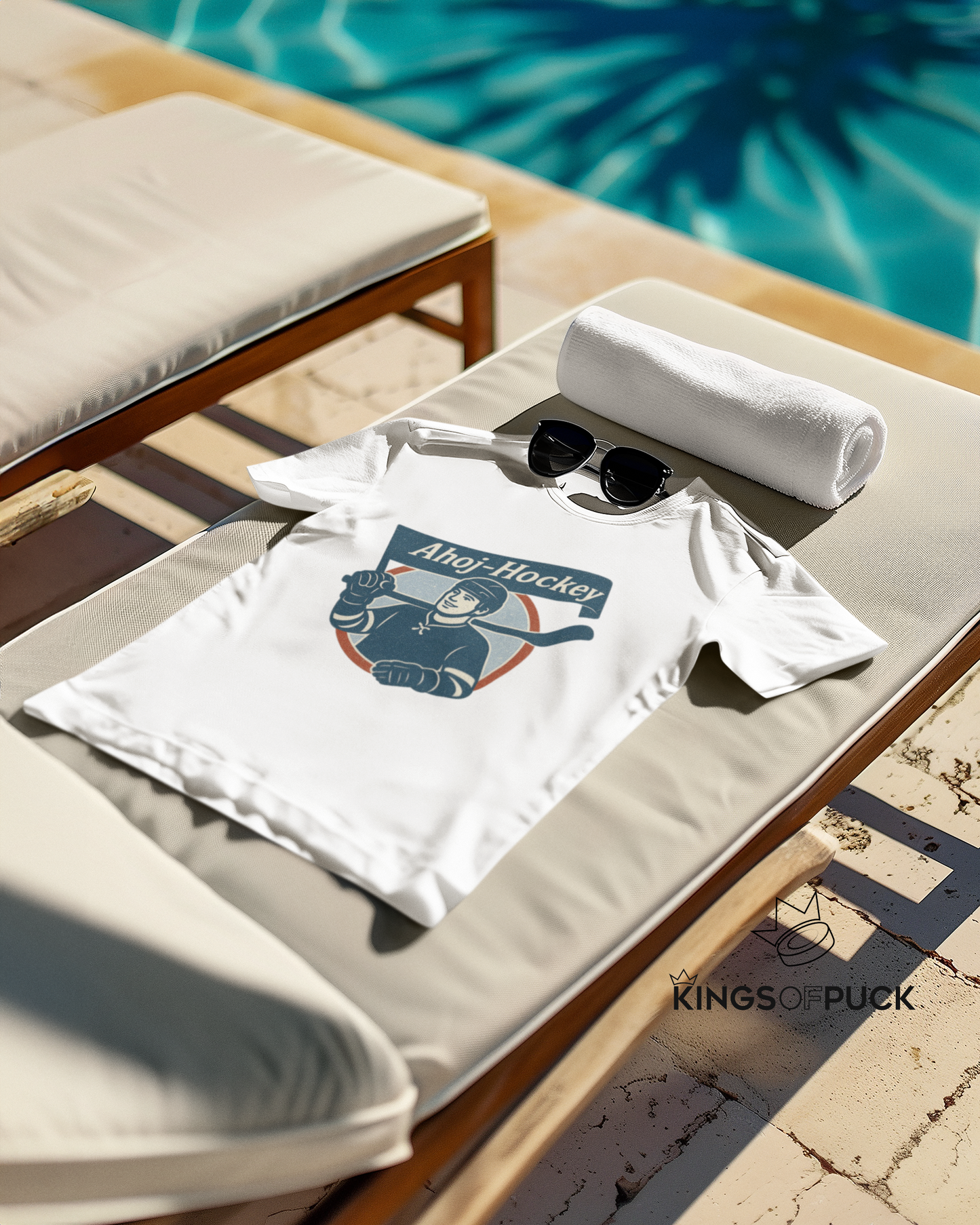 T-Shirt AHOJ-HOCKEY VINTAGE